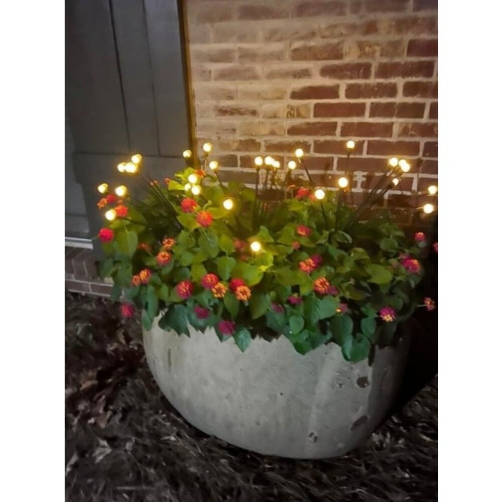 Solar Garden Lights, Upgraded Solar Outdoor Lights Waterproof, Firefly Lights